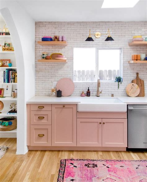 Is It Us Or Is Pink Secretly The Best Color To Paint A Kitchen