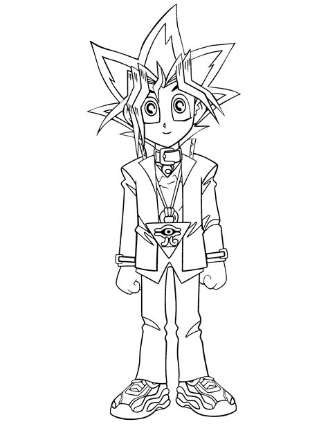 Yu Gi Oh 53039 Cartoons Free Printable Coloring Pages