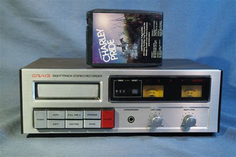 Craig H260 8 Track Tape Cartridge Recorder And Player Tested With My 10