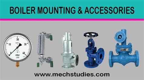 List Of Boiler Mountings And Accessories Basics Types Working
