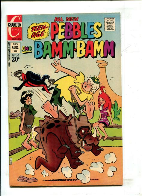 Pebbles And Bamm Bamm 5 Fisherman Collection 80 1972 Comic