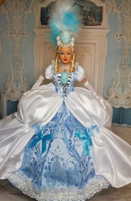 Barbie Collector Mattel Marie Antoinette Queen Of France Ooak Repaint