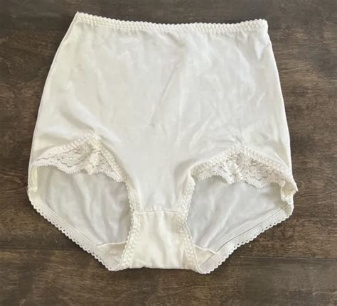 Vintage Bali 8600 Something Else Panties Panty Briefs Large 29 32 Cream 14 99 Picclick