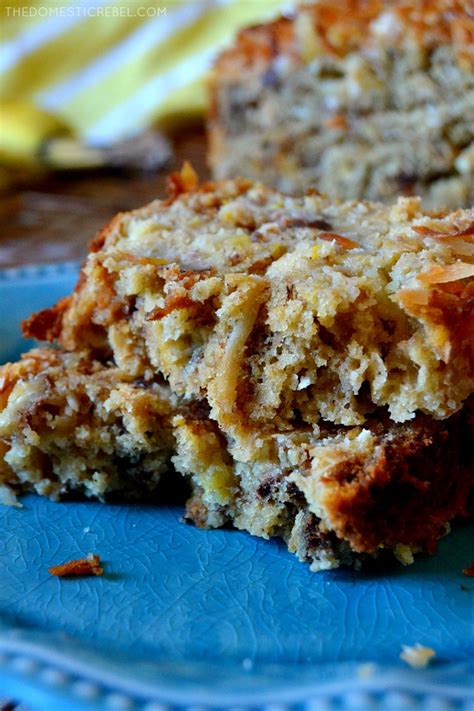 Moist pineapple banana bread laced with rum, vanilla and nutmeg and with bits of crushed pineapple throughout. Best Ever Hummingbird Banana Bread - Cravings Happen