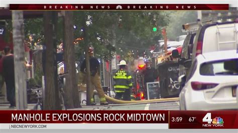 manhole explosions in midtown nbc new york