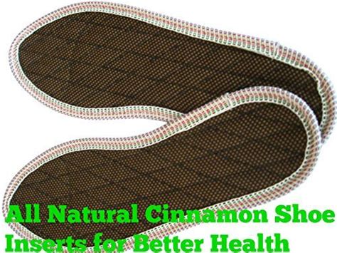 Shoe Inserts With Cinnamon For Healthy Feet Odor Eliminating Shoe Liner