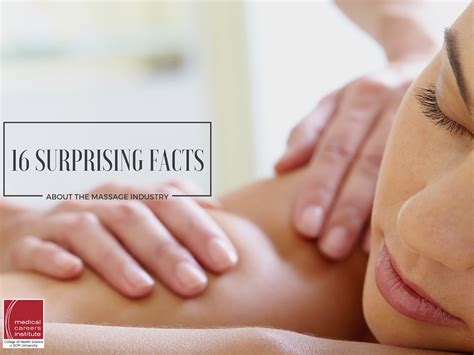 Massage Therapy Fact Sheet Surprising Facts About The Massage Industry