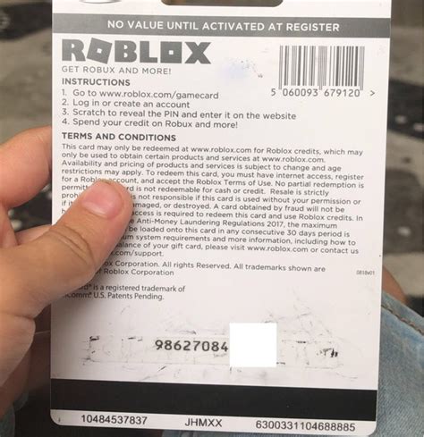 Roblox Gift Card Codes Are Digital Redemption Codes That You Can Enter