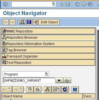 Sap Abap Central Creation Of Selection Screen Variant In Module Pool Programming