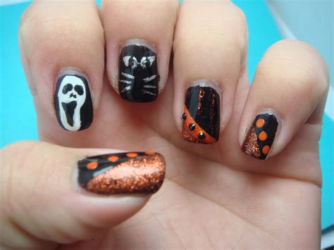 All Nail And Cosmetics 3 Quick And Easy Halloween Nail Designs