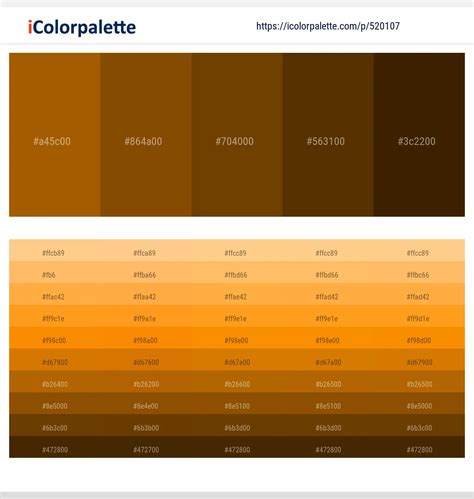 54 Latest Color Schemes With Cinnamon Color Tone Combinations 2023