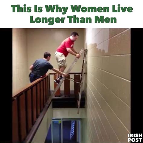 this is why women live longer than men 😳 i guess it makes sense now 😳 by the irish post