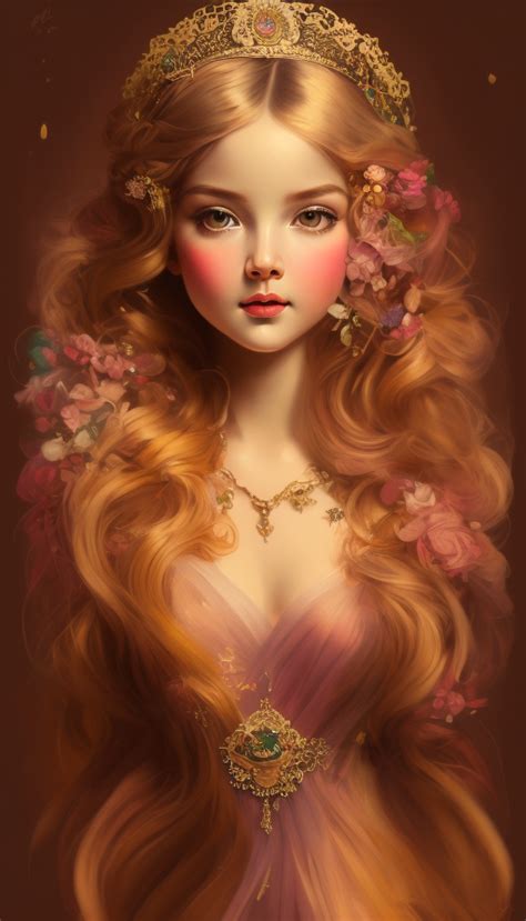 Beautiful Fantasy Art Watercolor Portrait Tutorial Sweet Drawings