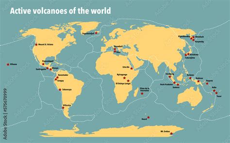 World Map Of Volcanoes Volcanoes Of The World World G Vrogue Co