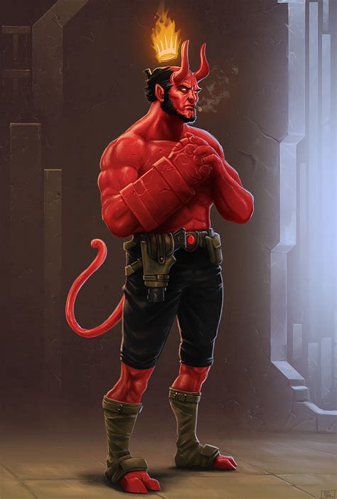 Hellboy By Digitalinkrod On Deviantart
