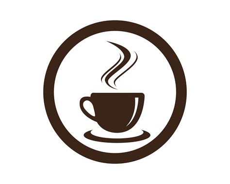 Coffee Cup Logo Template Vector Icon Design 585220 Vector Art At Vecteezy