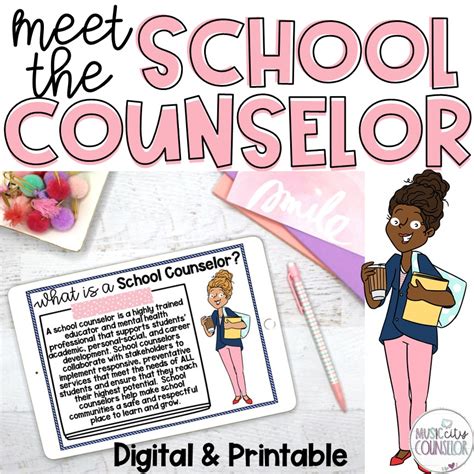 Meet The Counselor Template Free