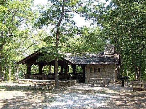 Air conditioning, tv, washer & dryer, children welcome, parking, no smoking, heater bedrooms: CCC Built Picnic Shelter, Mark Twain State Park | This ...