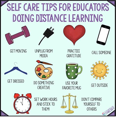 Self Care Tips For Distance Learning — Counselor Chelsey Simple
