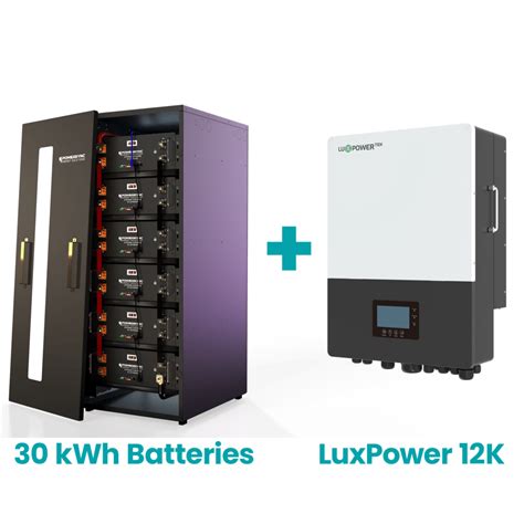 512v 600ah 30 Kwh Luxpowertek Lifepo4 Lithium Battery Energy Storage System Powersync Energy