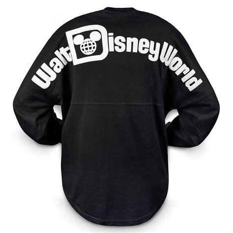Walt Disney World Long Sleeve Spirit T Shirt For Women Black Womens