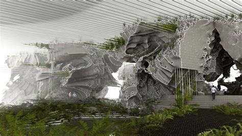 Office Atrium Concept Biophilic Architecture Ecological Architecture