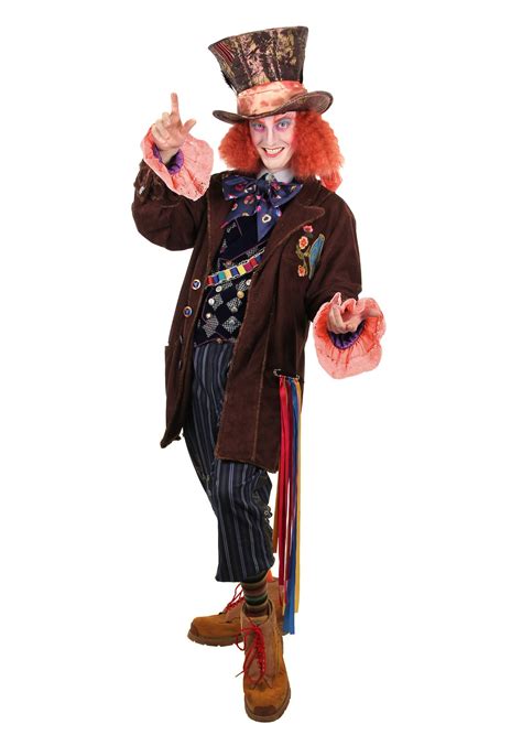 Alice In Wonderland Authentic Mad Hatter Adult Costume