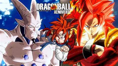 Dragon ball gt super saiyan 4 gogeta vs omega shenron. Dragon Ball Xenoverse - Super Saiyan 4 Gogeta ssj4 vs ...