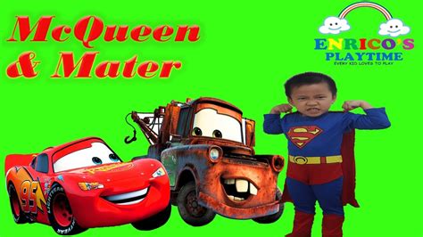 Disney Pixar Lightning Mcqueen And Mater Towing Truck Playtime Youtube
