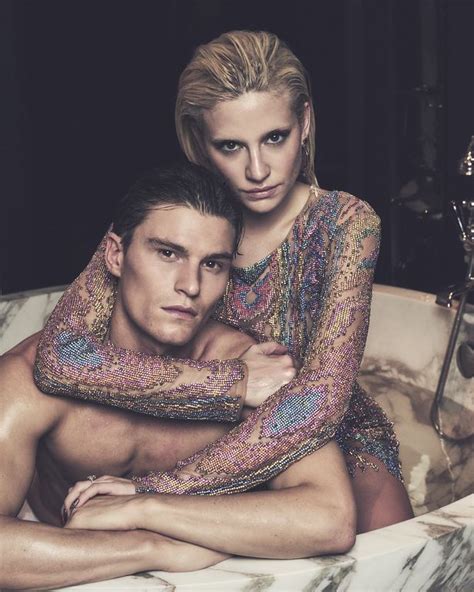 Pixie Lott and fiancé Oliver Cheshire STRIP off for steamy magazine