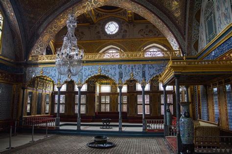 The Rich Interior Of Topkapi Palace Harem In Istanbul Turkey Editorial