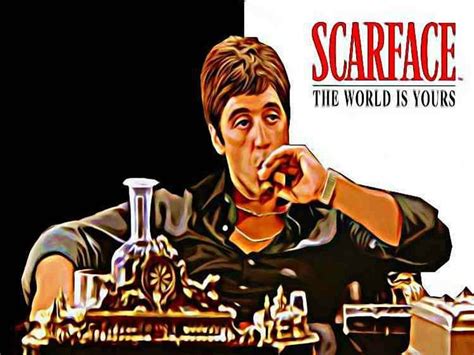 Scarface The World Is Yours Poster Metrifozx