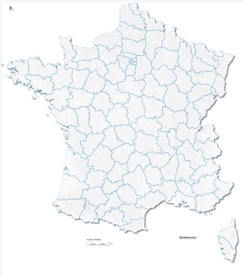 Carte De France Vectorielle Gratuite