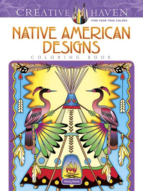 Creative Haven Native American Designs Coloring Book Dover Books