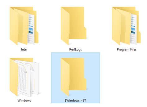 How To Removedelete The Windows~bt Folder From Windows 10817 Hard