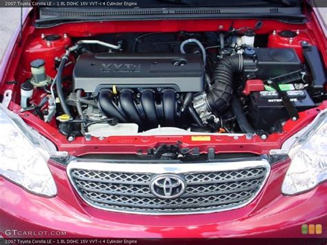18l Dohc 16v Vvt I 4 Cylinder Engine For The 2007 Toyota Corolla