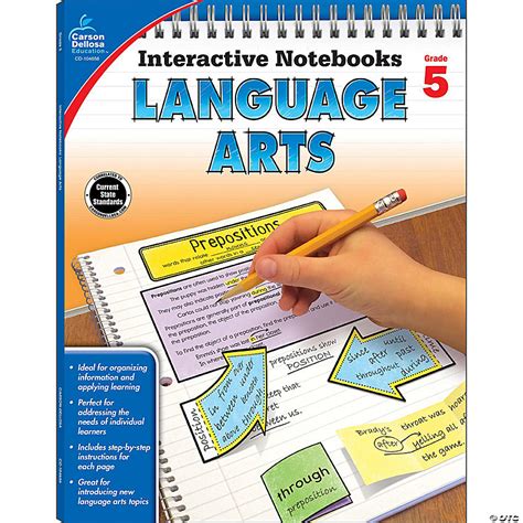 Carson Dellosa Education Language Arts Resource Book Grade 5