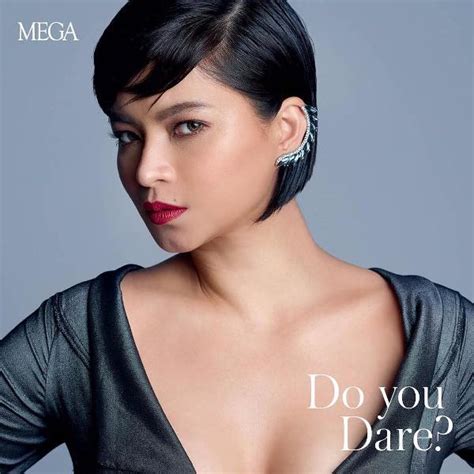 On instagram june 7, locsin showed a shirt being s Angel Locsin and Marian Rivera, on the cover of Mega ...