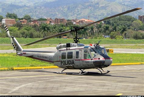 Bell Uh 1h Huey Ii 205 Colombia Police Aviation Photo 2089117