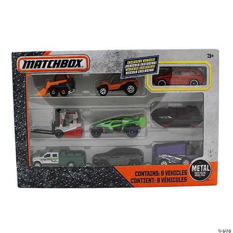 Matchbox 9 Car T Pack Styles May Vary Oriental Trading