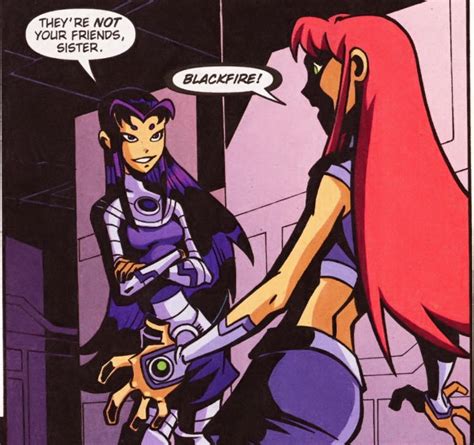 blackfire screenshots images and pictures comic vine teen titans starfire teen titans