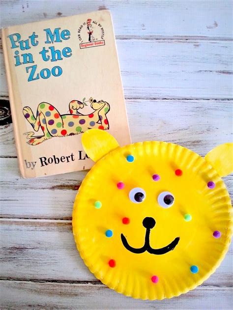 Tell your toddler they have to sit down as quickly take it in turns to hide it in the house. Put Me in the Zoo Paper Plate Children's Book Craft ...
