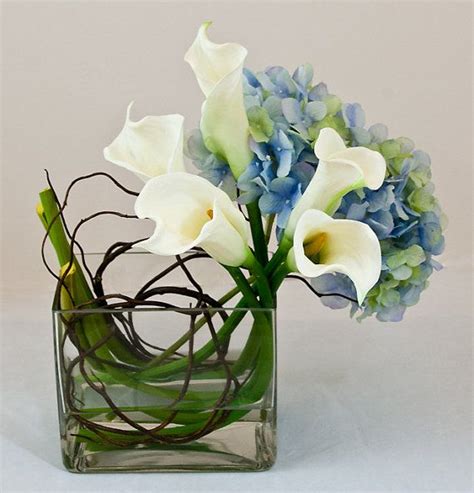 Another Beautiful Calla Lilies And Glass Vase All Artificial And Last