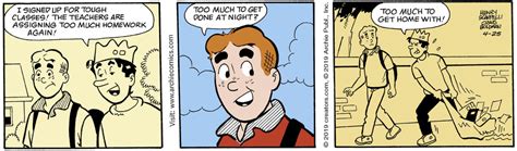 Archie For Apr 25 2019 By Archie Comic Publications Craig Boldman