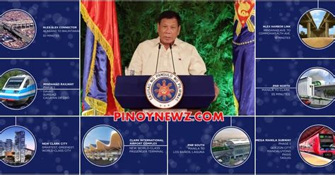 duterte administration unveils p3 6 trillion infrastructure projects in the next three years