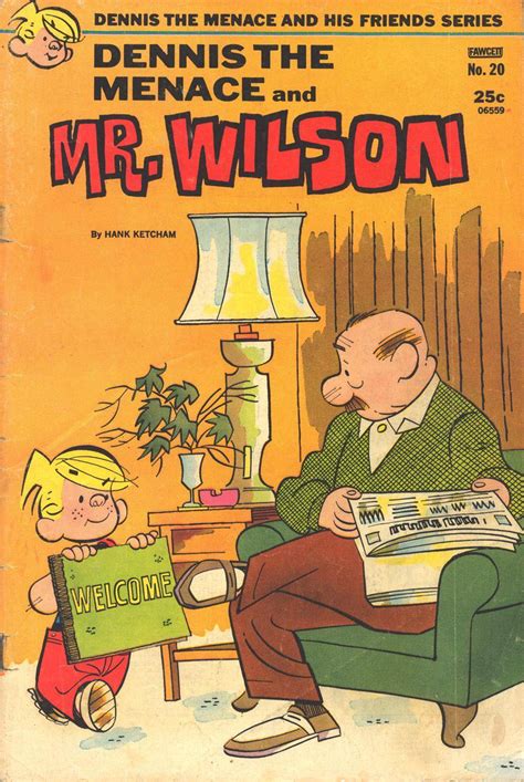 Dennis The Menace Misc 12 Of 30dennis The Menace And His Friends 1973 10 020 Mr Wilson Fawcett