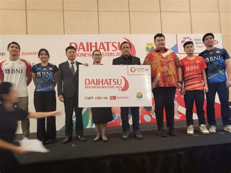 Turnamen Bulutangkis Internasional DAIHATSU INDONESIA MASTERS Siap