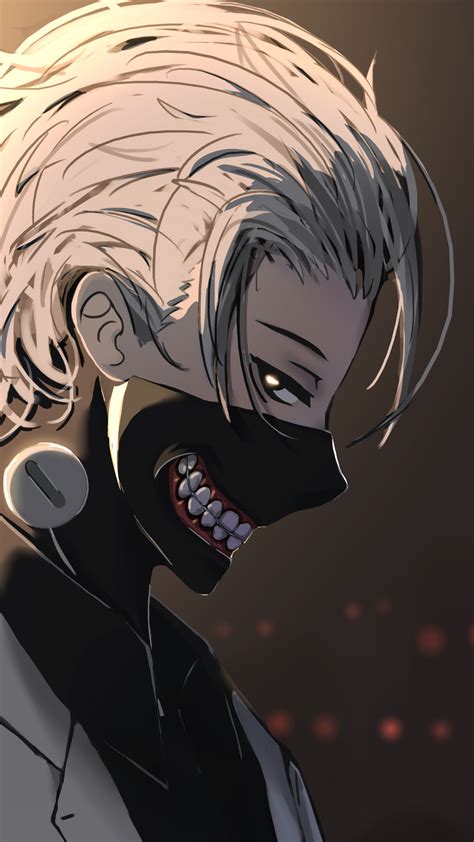 Kaneki profile picture refers to a manga panel of tokyo ghoul:re main protagonist ken kaneki throwing back his head, with his hair obscuring his eyes. 1080x1920 Anime Tokyo Ghoul Kaneki Ken Iphone 7,6s,6 Plus ...