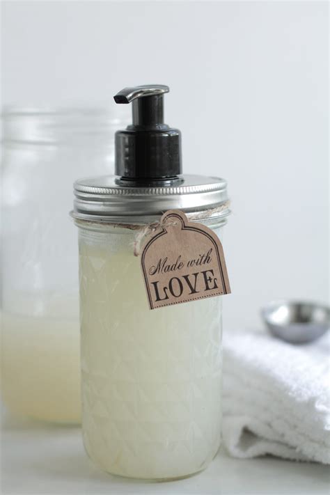 Diy Homemade Liquid Hand Soap Live Simply