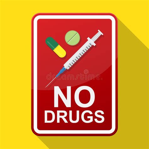 No Drugs Allowed Sign Stock Illustrations 152 No Drugs Allowed Sign